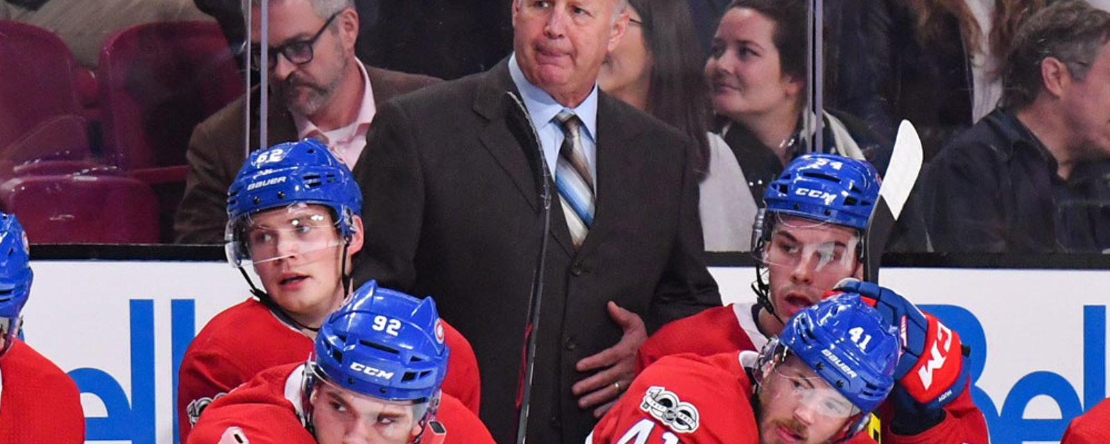 Un ancien arbitre de la LNH ramasse Claude Julien après ses protestations!