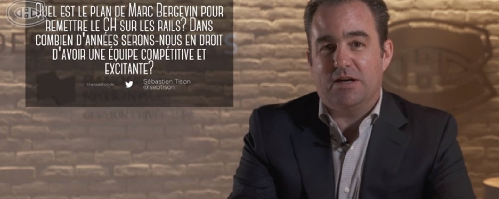 Geoff Molson dévoile le plan du Canadien cet été!