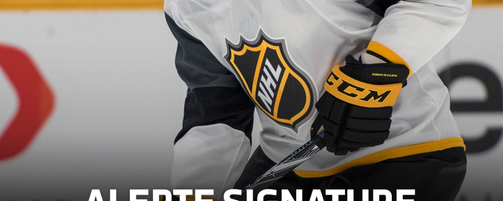 Surprenante signature dans la LNH!