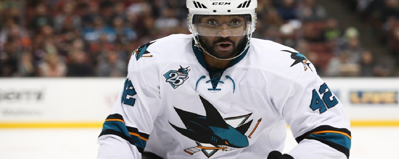 Joel Ward obtiendra une réelle chance de percer l'alignement!