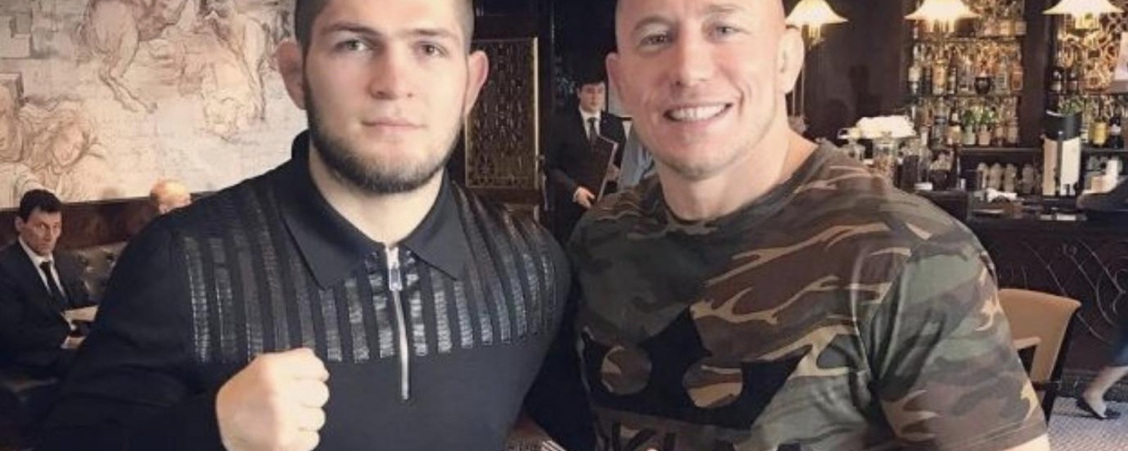 Georges St-Pierre lance un message à Khabib Nurmagomedov