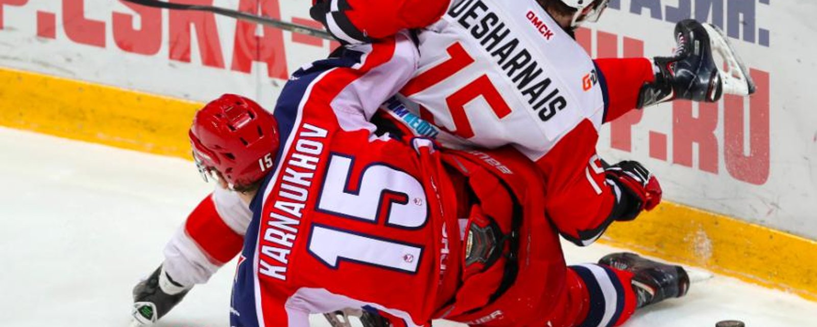 David Desharnais quitte la KHL et retourne en Suisse 