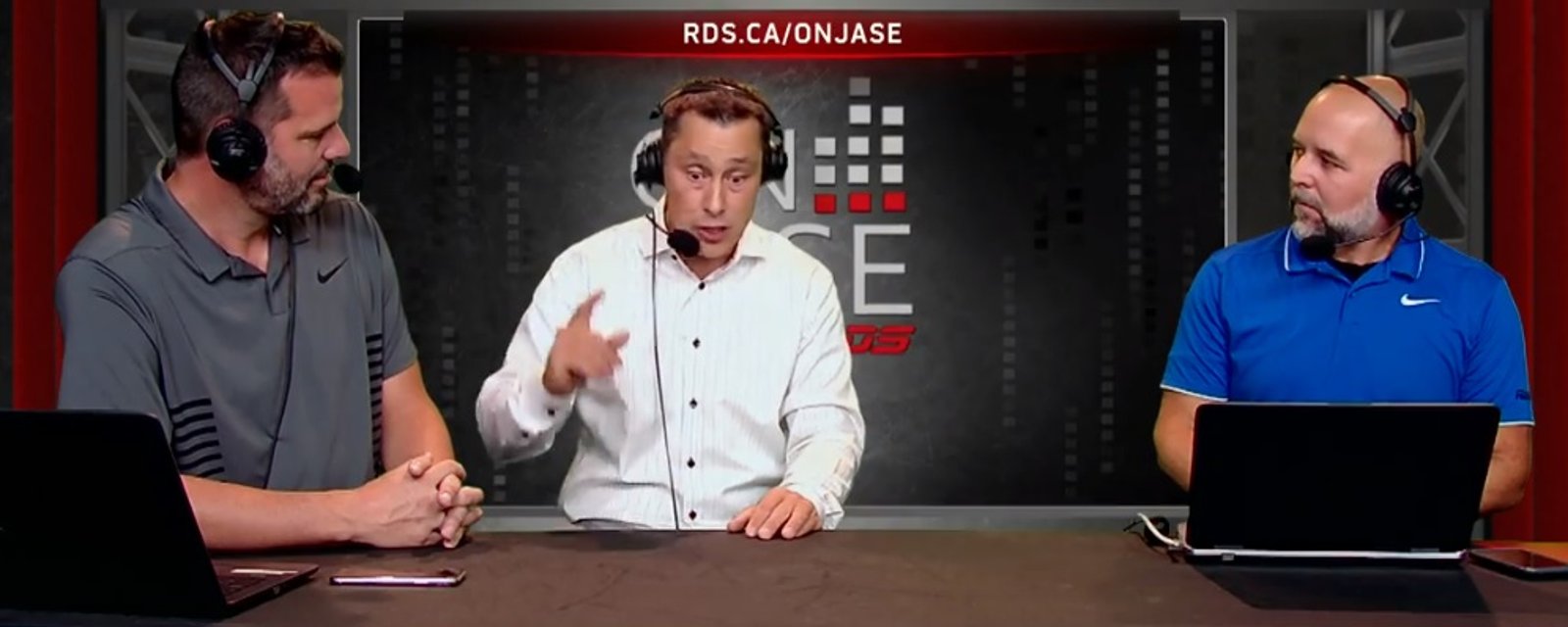 Guy Boucher vole le show à ses débuts à RDS!