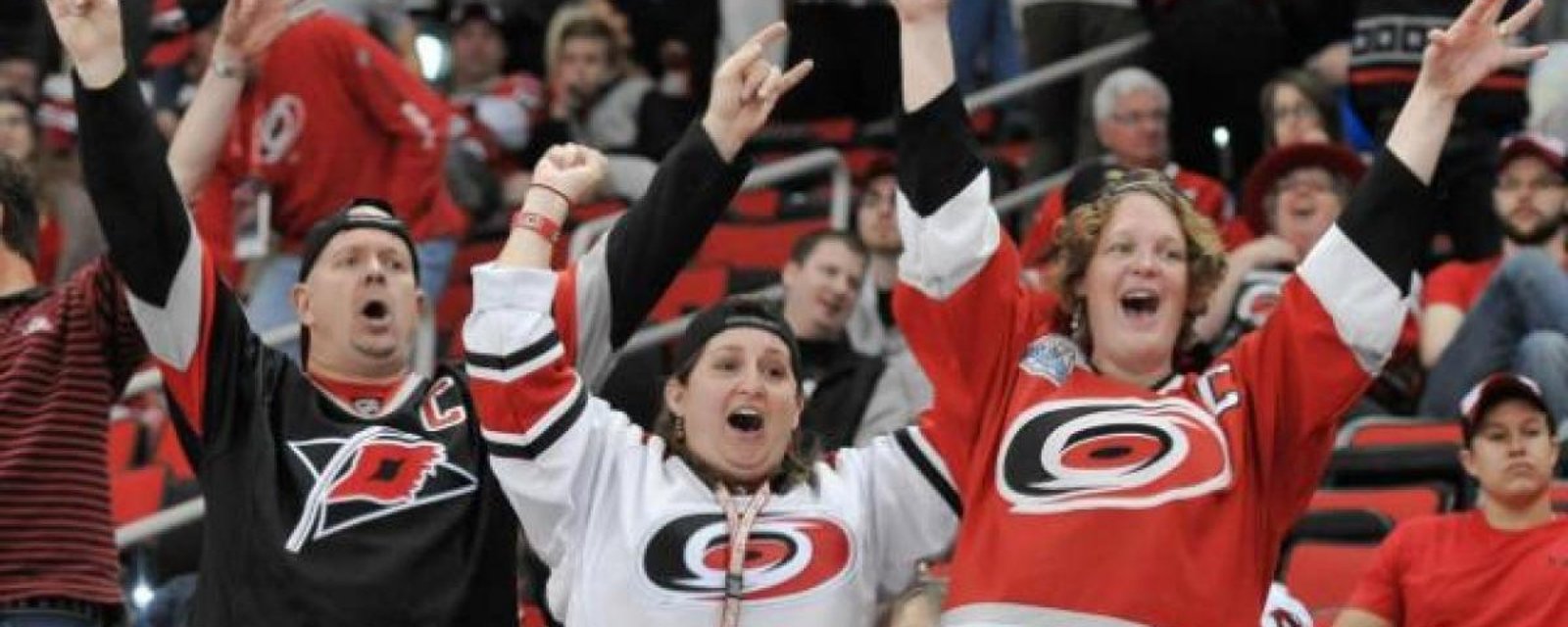 Les partisans des Hurricanes nommés meilleurs fans de la LNH!