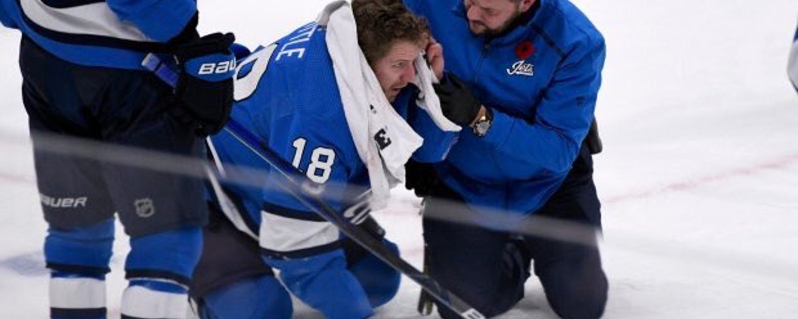 Bryan Little souffre de saignements au cerveau