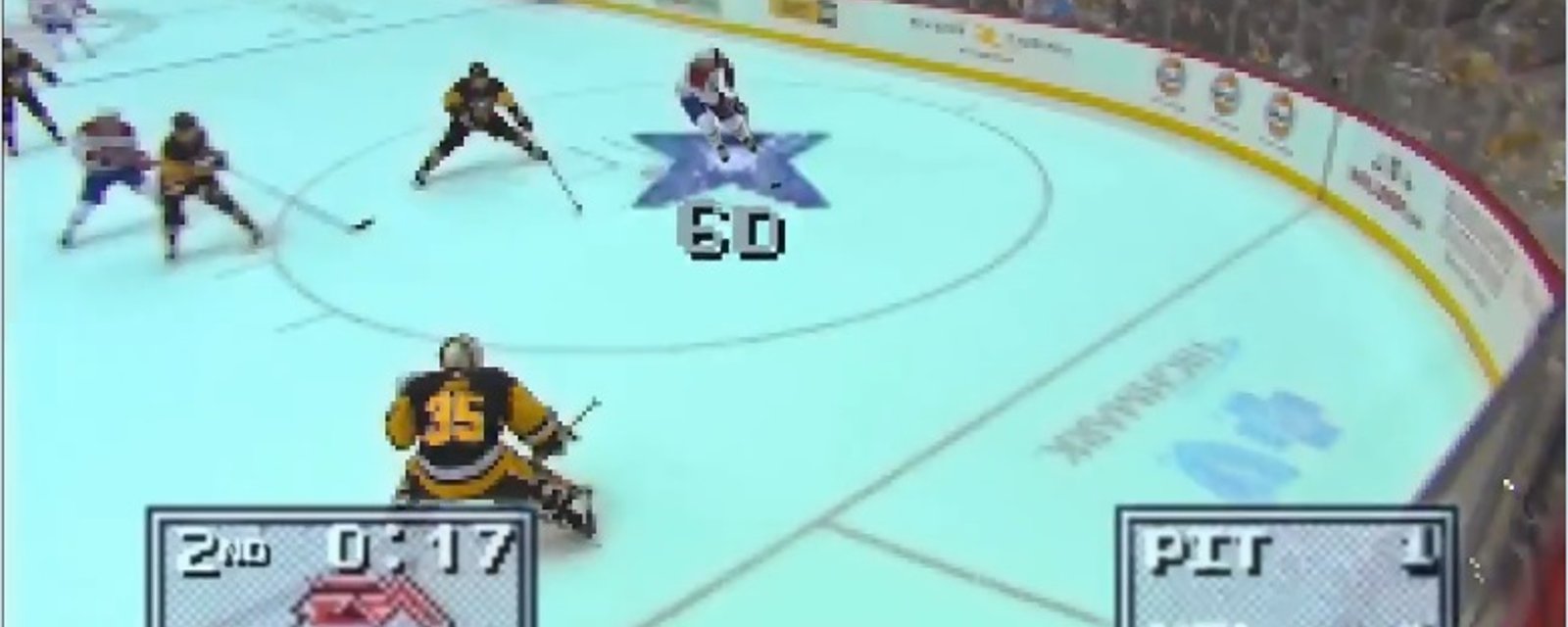 Le but de Shea Weber transformé à la sauce NHL '95!