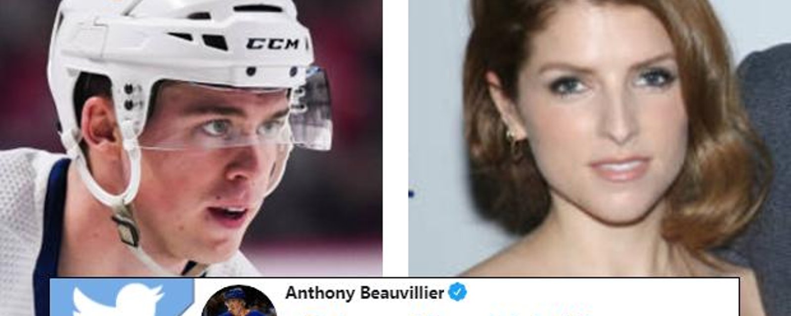 Anthony Beauvillier tente sa chance avec Anna Kendrick!