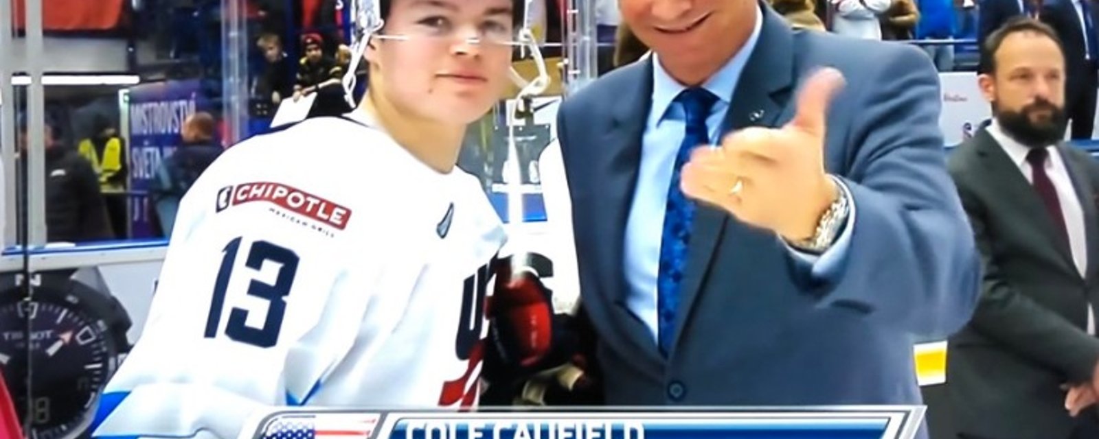 Cole Caufield donne la victoire à son équipe en prolongation!