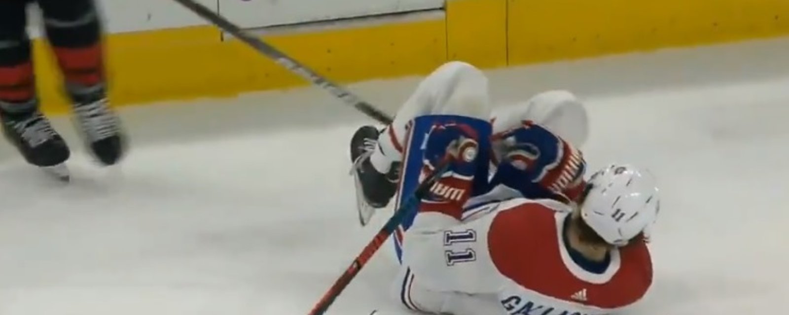 Très inquiétante blessure pour Brendan Gallagher