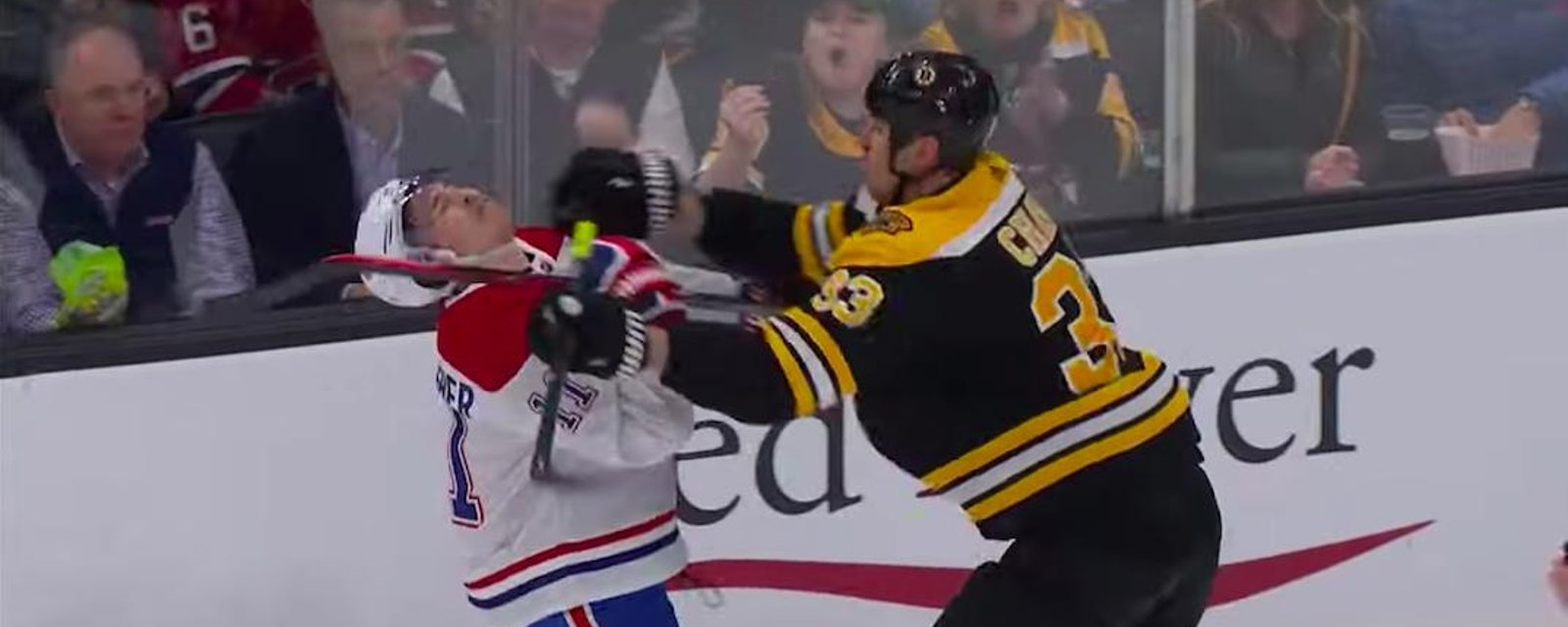 Zdeno Chara a appelé Brendan Gallagher pour s'excuser