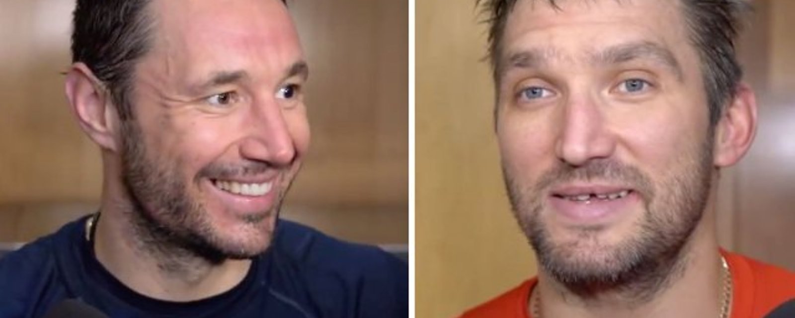 Ilya Kovalchuk aurait dévoilé par erreur le vrai âge d'Alex Ovechkin!