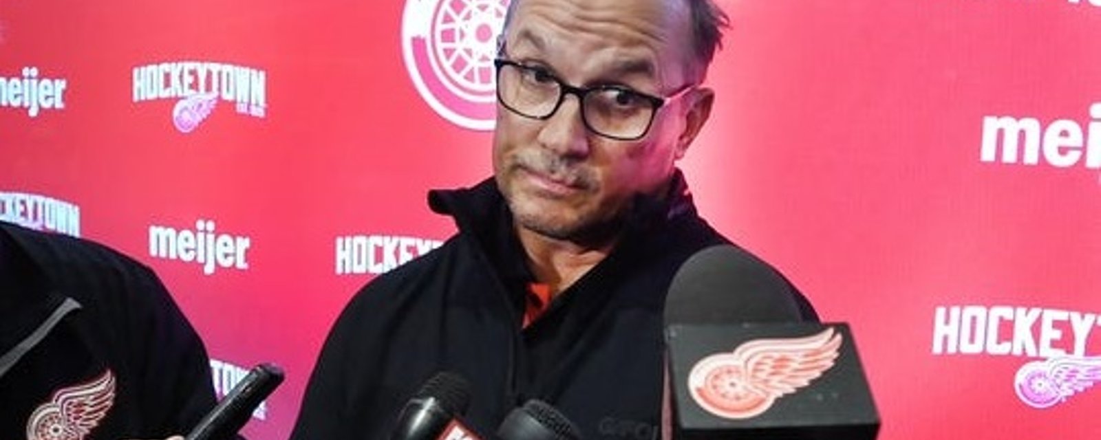 Le premier choix des Red Wings disponible?