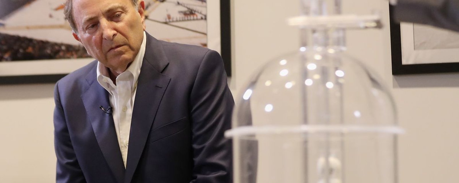 Le Canadien s'est moqué de Gary Bettman après le tirage de la loterie