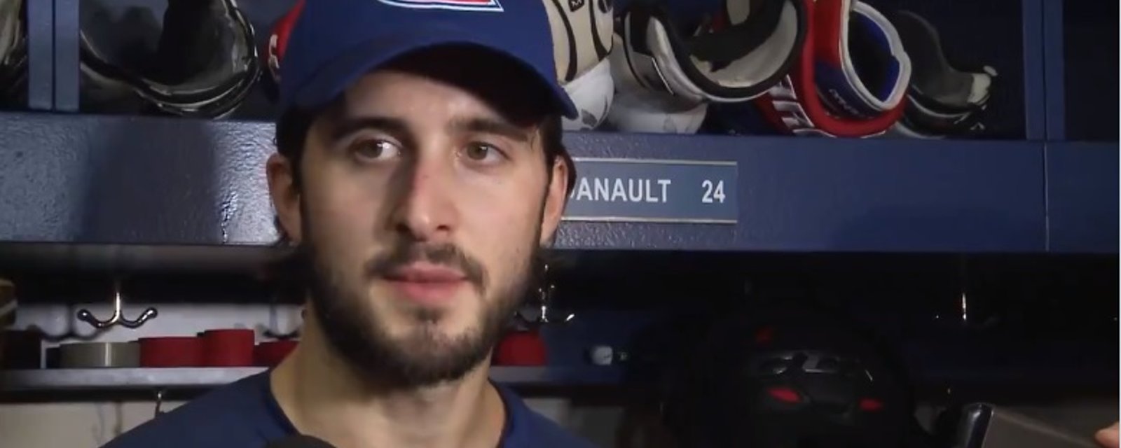 Phillip Danault se dit insatisfait de son nouveau rôle chez le Canadien