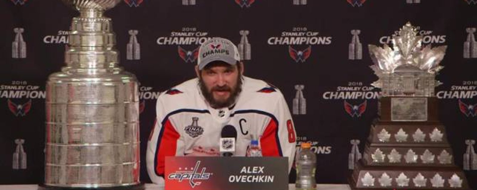 Les Capitals auraient offert près de 50 millions à Alex Ovechkin