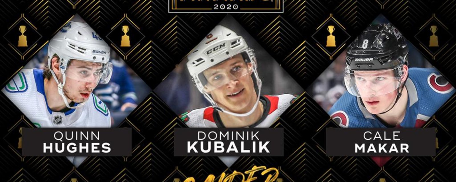 La LNH dévoile le gagnant du trophée Calder