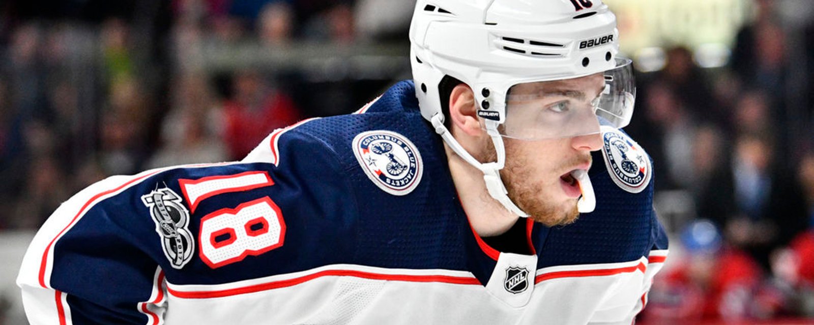 Pierre-Luc Dubois s'est adressé à ses coéquipiers avant le début de la saison