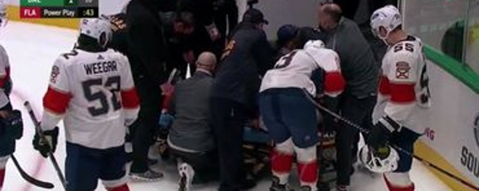 Horrible blessure pour Aaron Ekblad (VIDÉO)