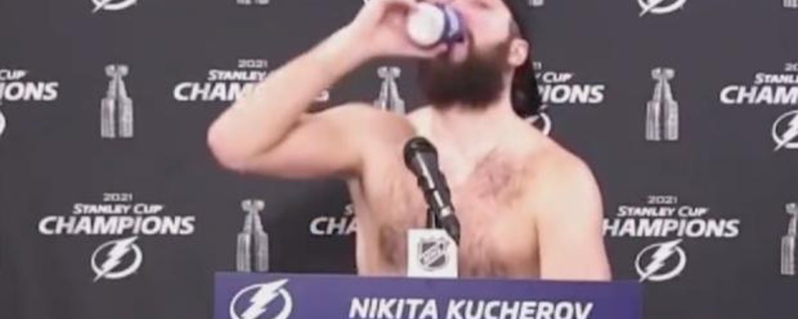 Nikita Kucherov insulte le Canadien et ses fans dans son point de presse