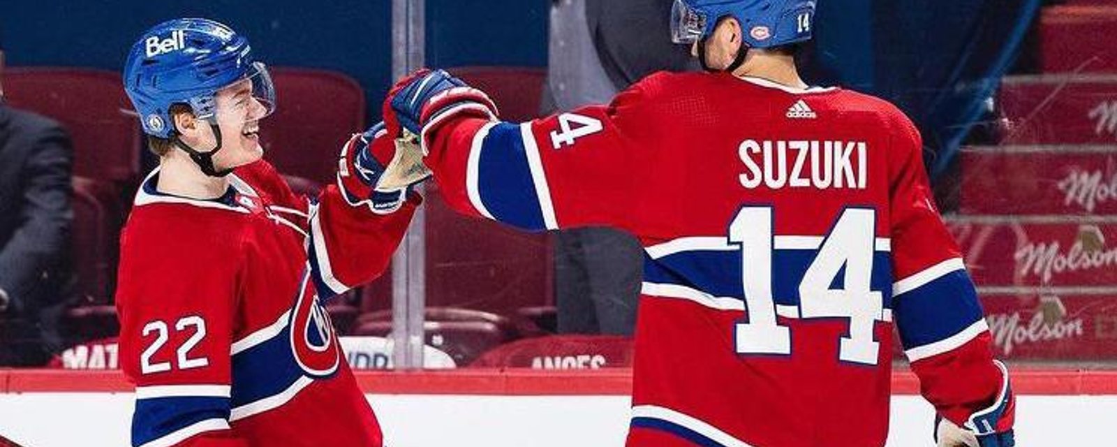 ESPN révèle sa prédiction sur le nombre de buts et de points de Cole Caufield ainsi que Nick Suzuki