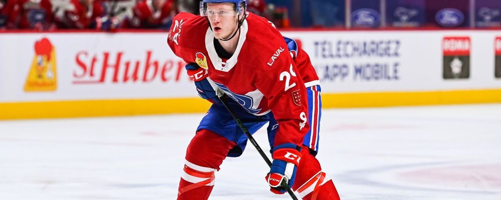 Le Kraken de Seattle retourne piger à la ligne bleue du Rocket de Laval