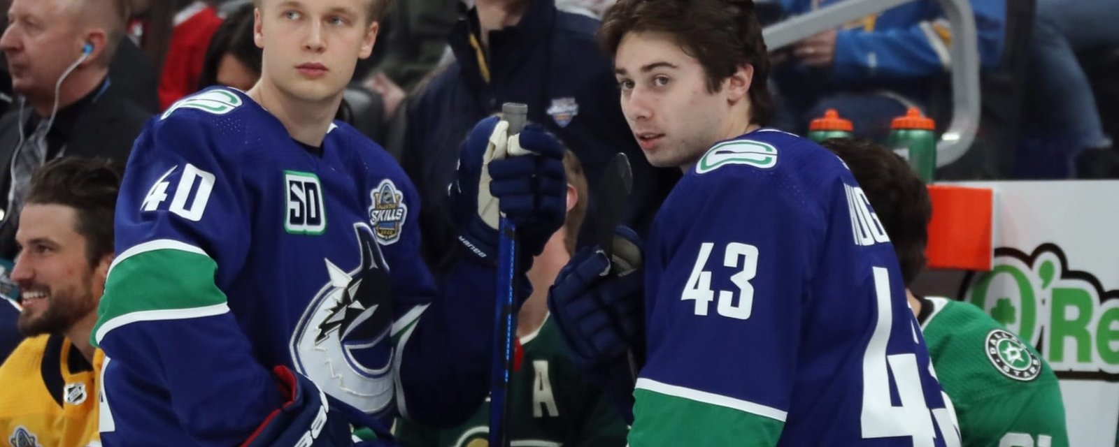 Les Canucks officialisent les contrats de Quinn Hughes et Elias Pettersson