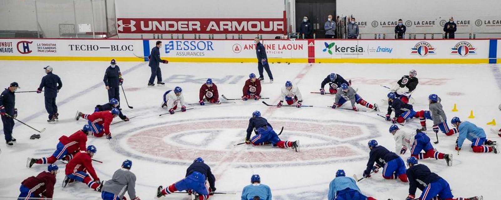 Voyez l'horaire de la dernière semaine de camp d'entraînement du CH