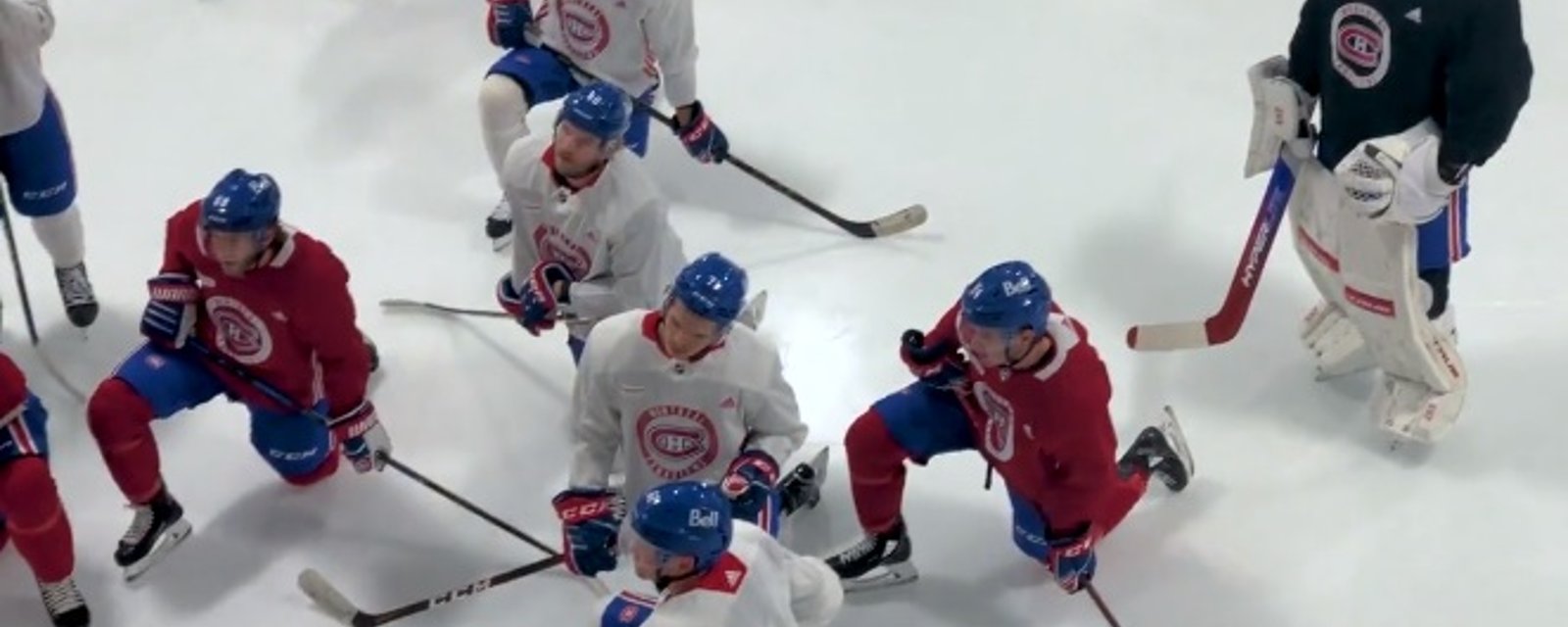Deux revenants à l'entraînement chez le Canadien ce matin