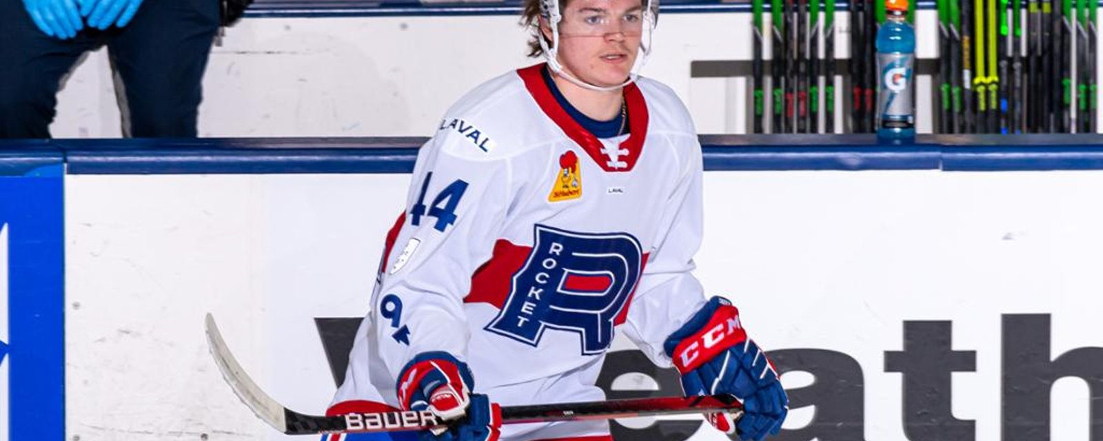Cole Caufield commente publiquement sa rétrogradation avec le Rocket de Laval