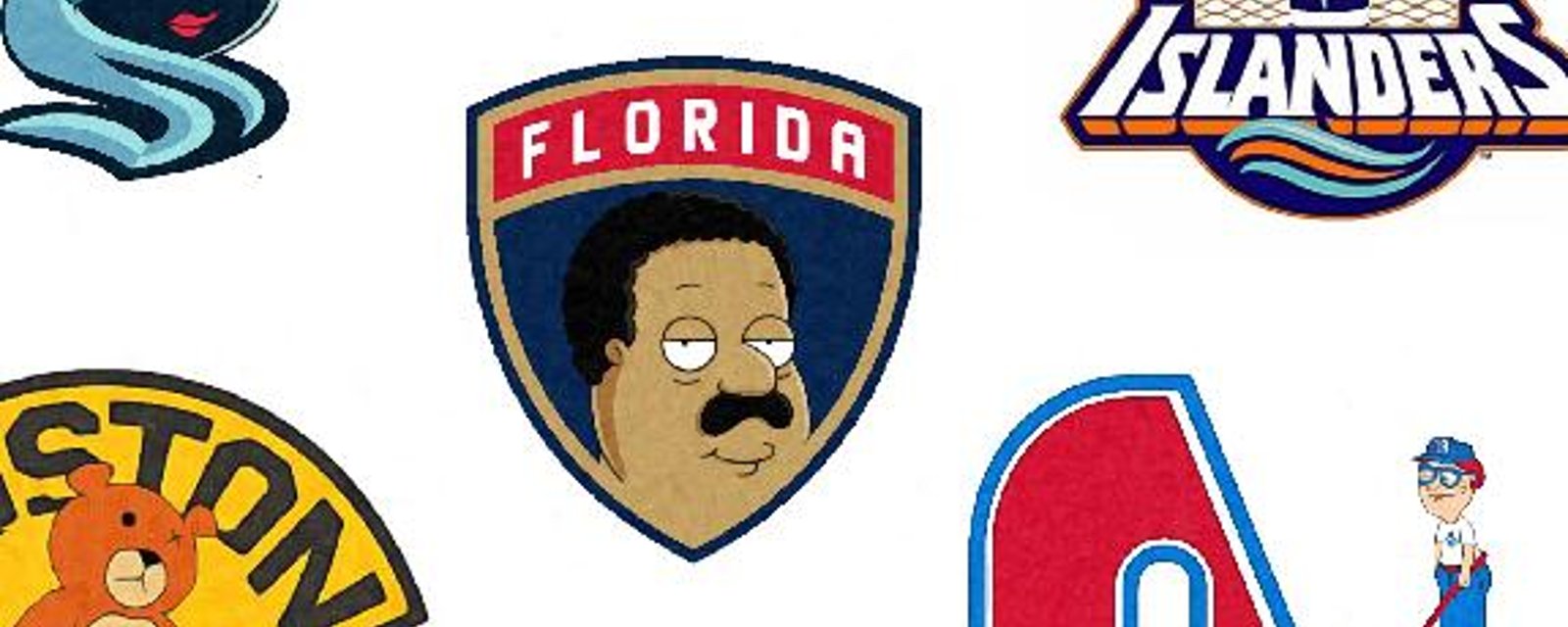 Lorsque l'univers de Family Guy se fusionne aux logos de la LNH