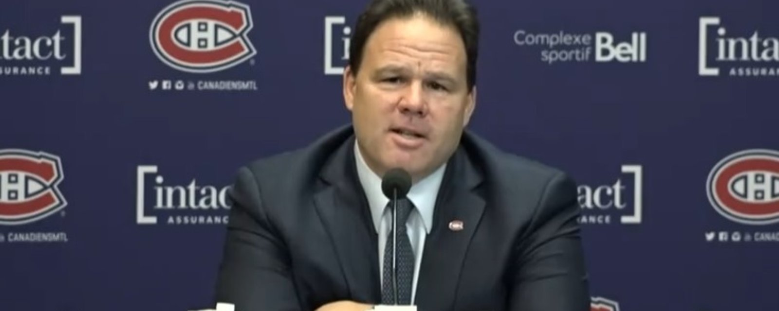 Jeff Gorton se prononce sur la déclaration de Patrick Roy