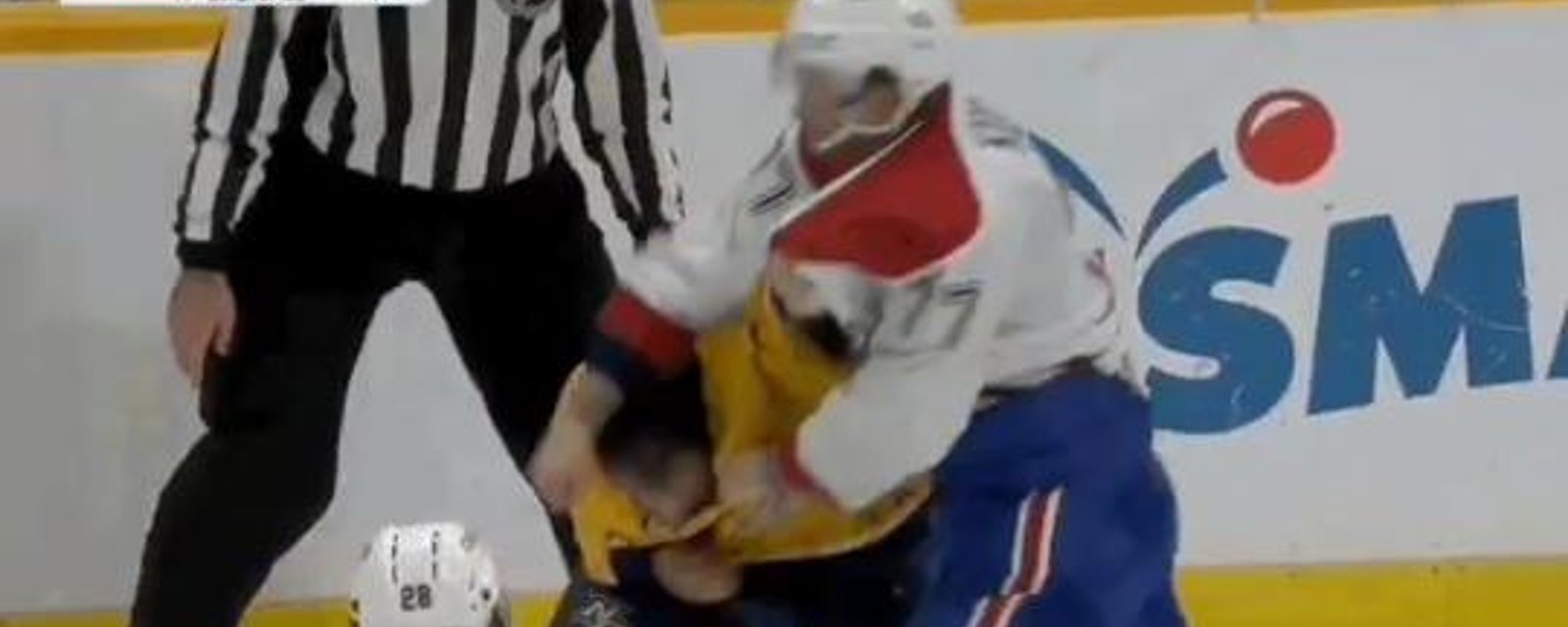 VIDÉO | Furieux combat entre Brett Kulak et Luke Kunin 