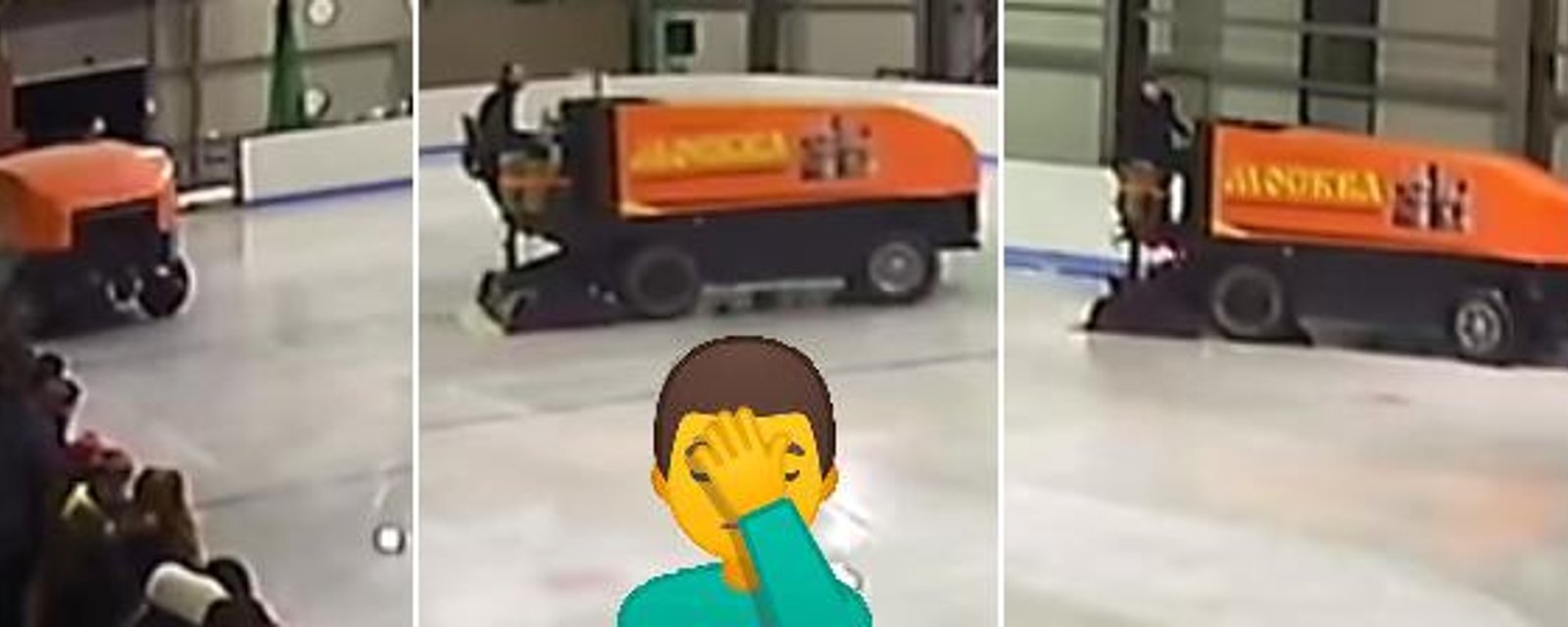 VIDÉO | Le pire chauffeur de zamboni de l'histoire 