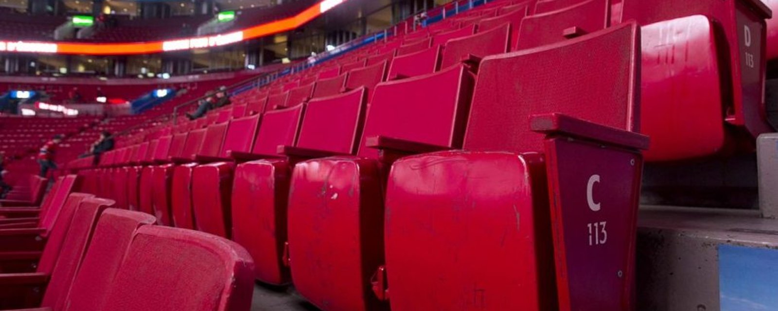 Le Canadien ferme le Centre Bell aux partisans ce soir