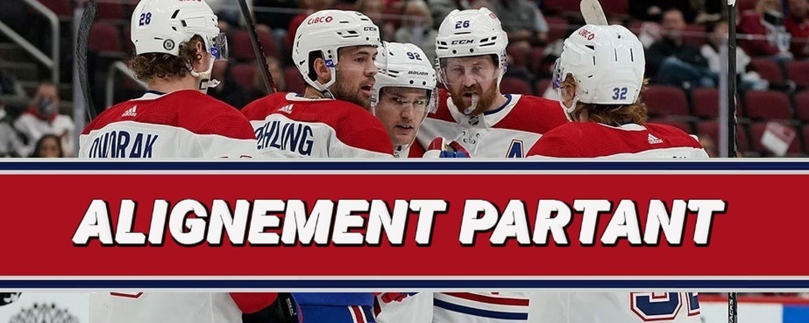 Le Canadien confirme ses trios avant le match de ce soir 