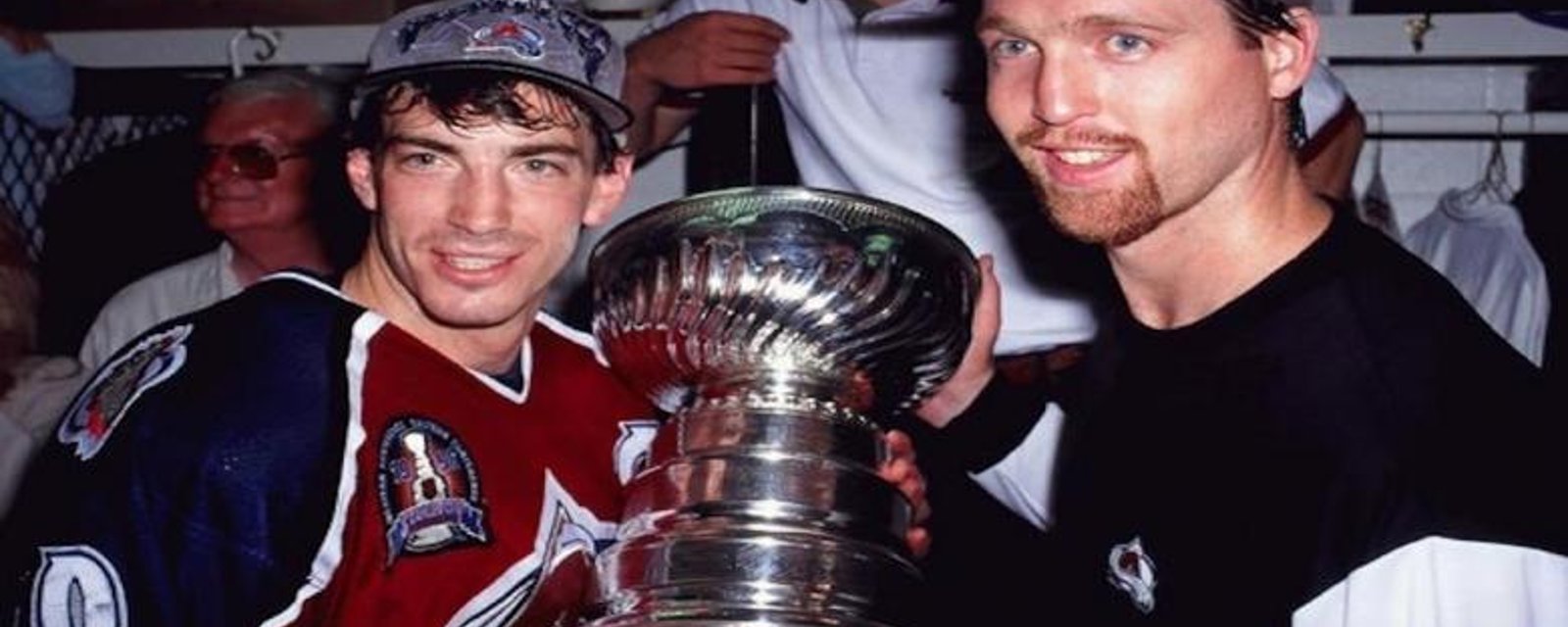 Roy et Sakic au centre-ville!