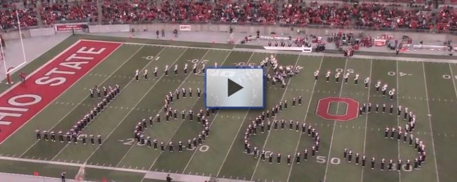 Le Marching Band de l'Université d'Ohio rend hommage aux gens décédés dans la guerre de Sécession 