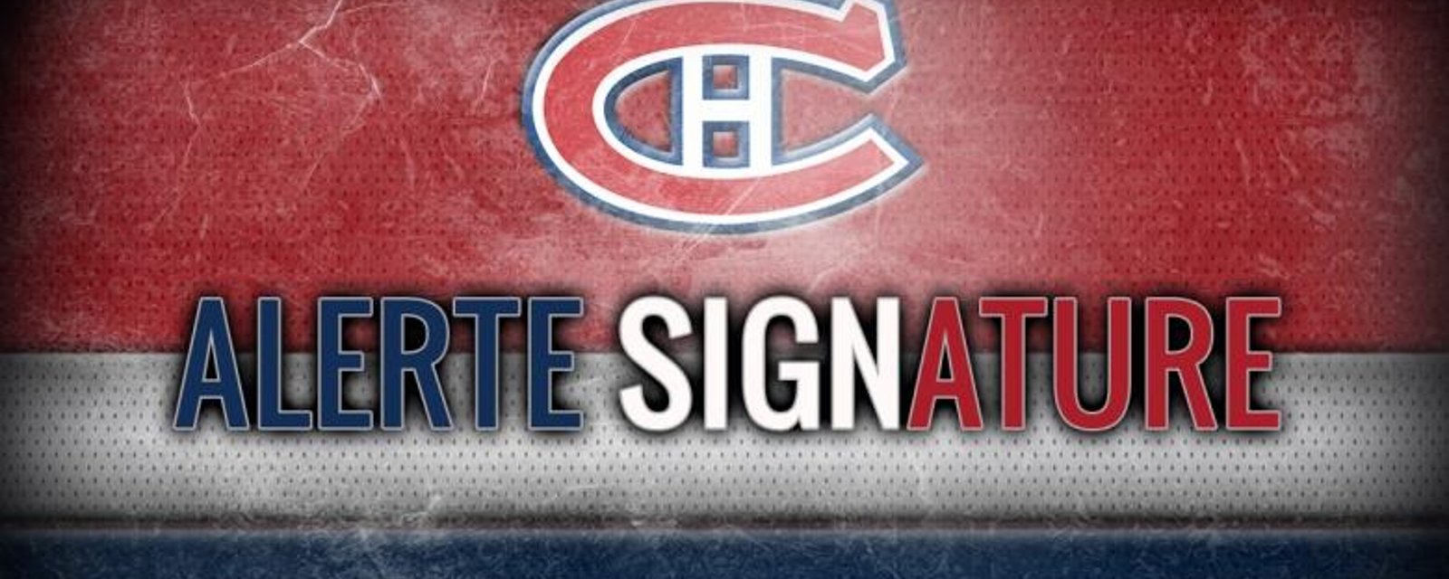 Quatrième signature du Canadien!