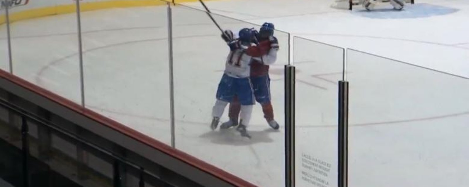 Escarmouche à la pratique du Canadien!