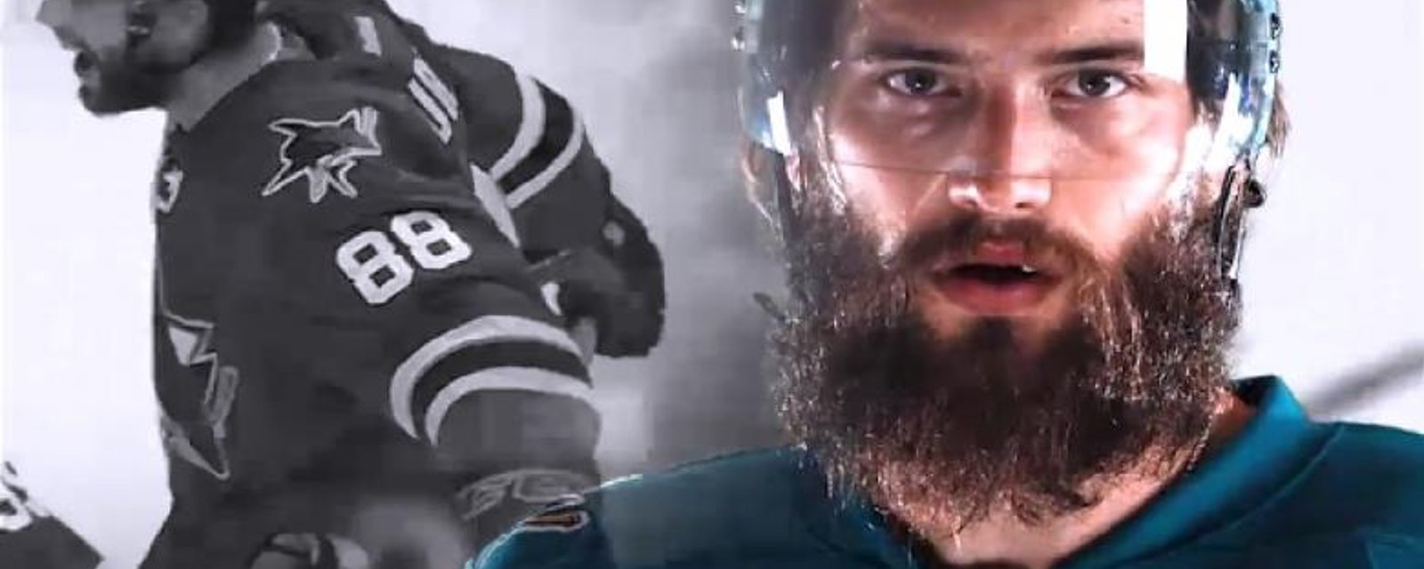 La promotion Brent Burns des Sharks pour les fans est PARFAITE!