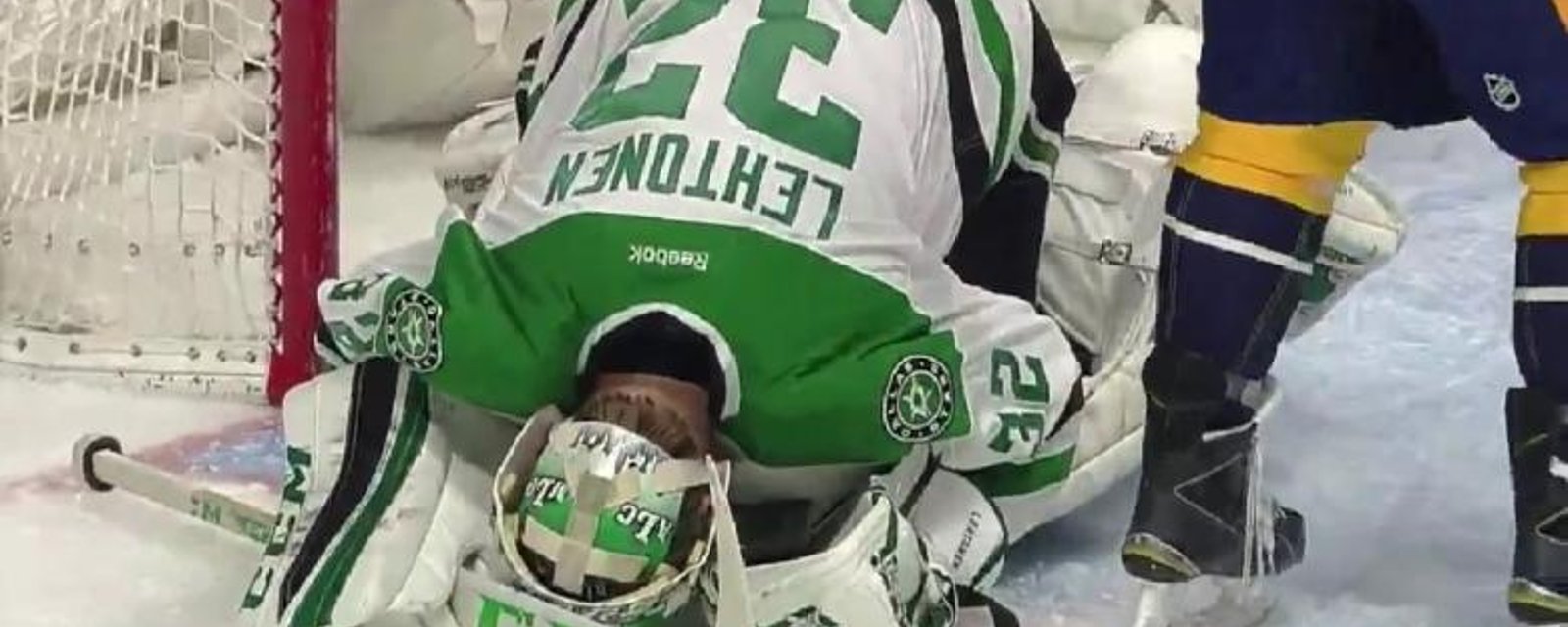 Kari Lehtonen subit la pire des blessures!