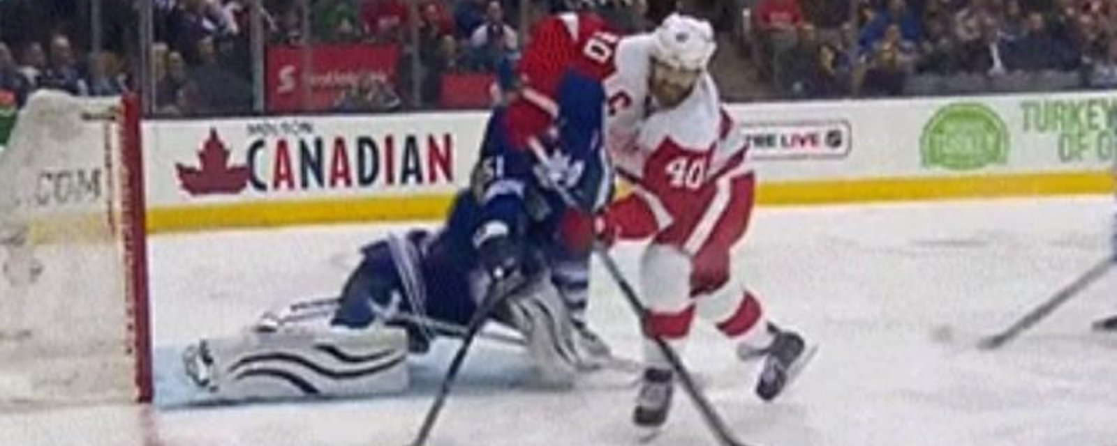 Henrik Zetterberg DÉMONTE la défensive des Leafs!