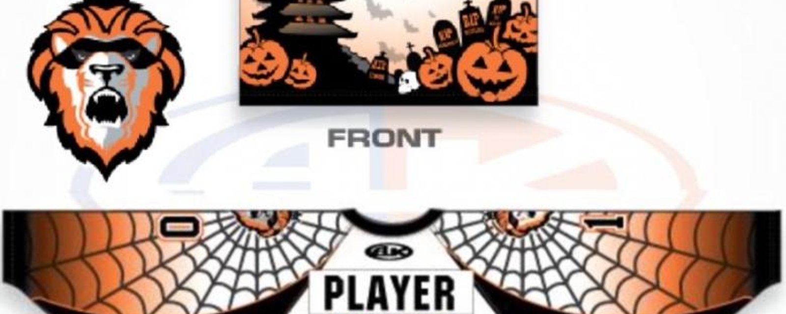 ECHL: Les Reading Royals arboreront un chandail aux couleurs de l'Halloween le 30 octobre prochain