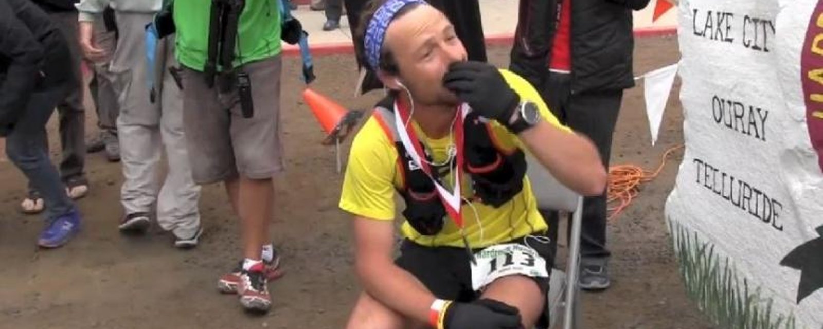 VIDÉO: Adam Campbell est frappé par la foudre et termine 3e dans un ultramarathon!