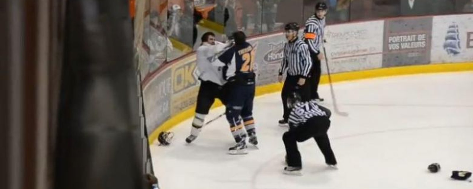 VIDÉO: Un combat en 2 rounds dans la LNAH