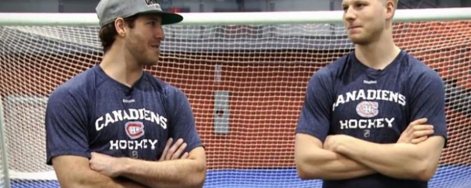 VIDÉO: Prust et Eller s'affrontent sur le terrain de soccer!