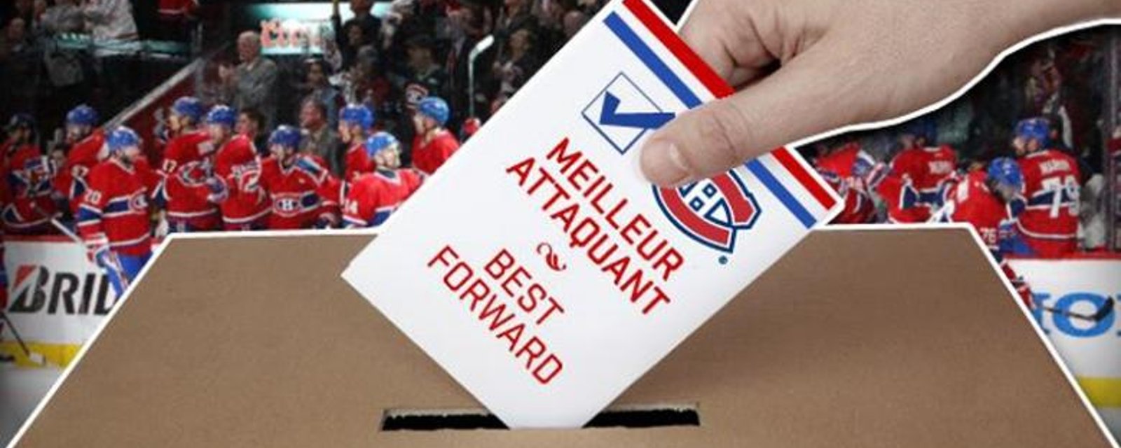 Votez pour les meilleurs joueurs du Canadien cette année!