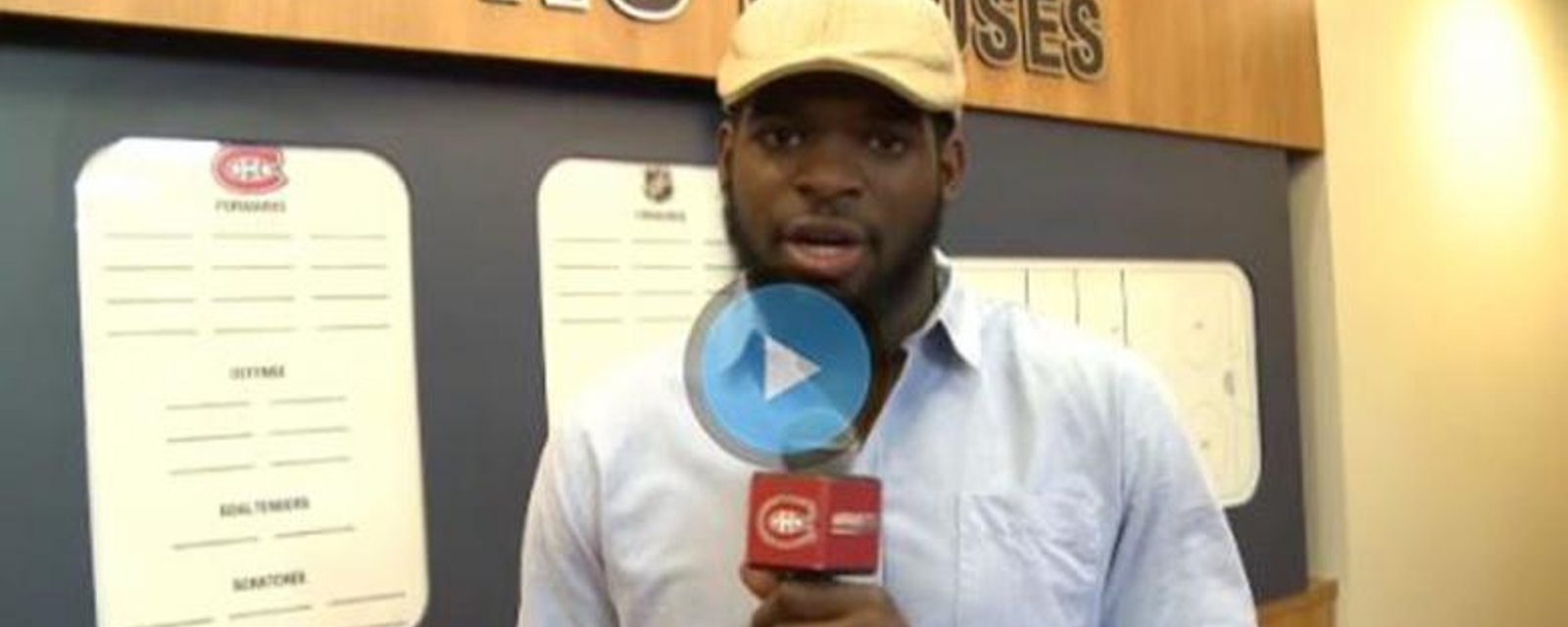 VIDÉO: P.K. Subban remercie les fans!