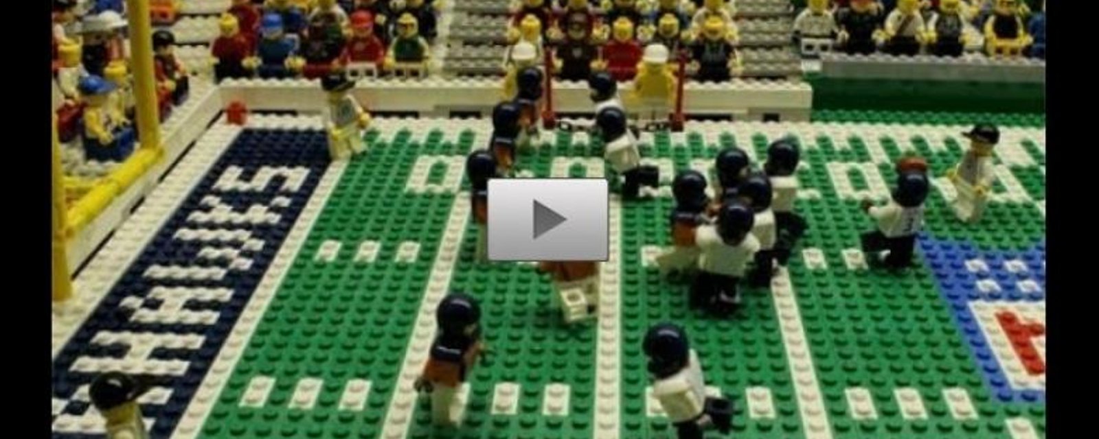 Le match du Super Bowl recréé... En LEGOS!