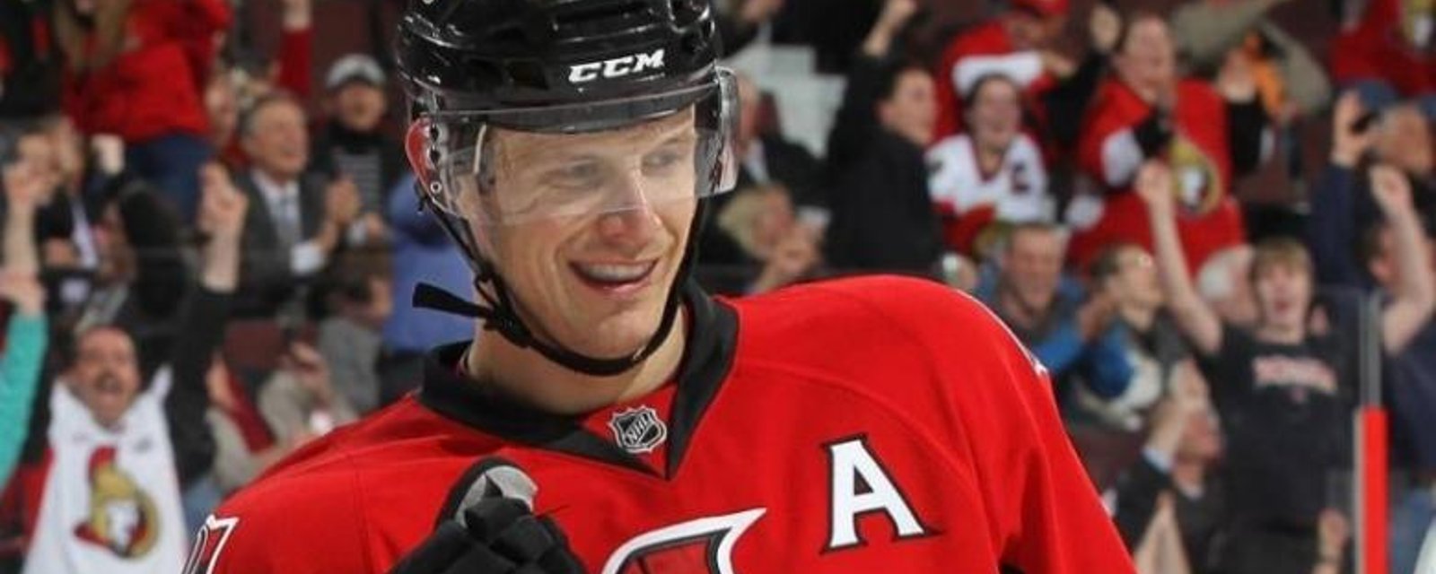 Le capitaine Jason Spezza donne au suivant